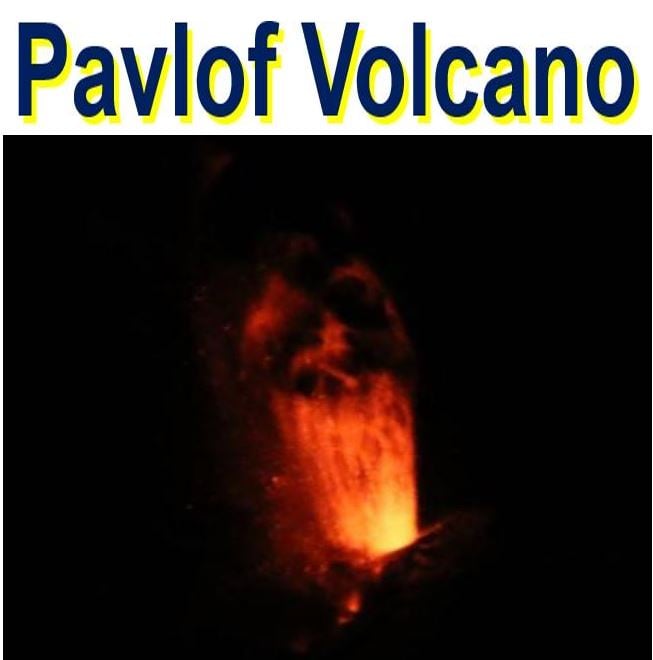 Pavlof Volcano eruption