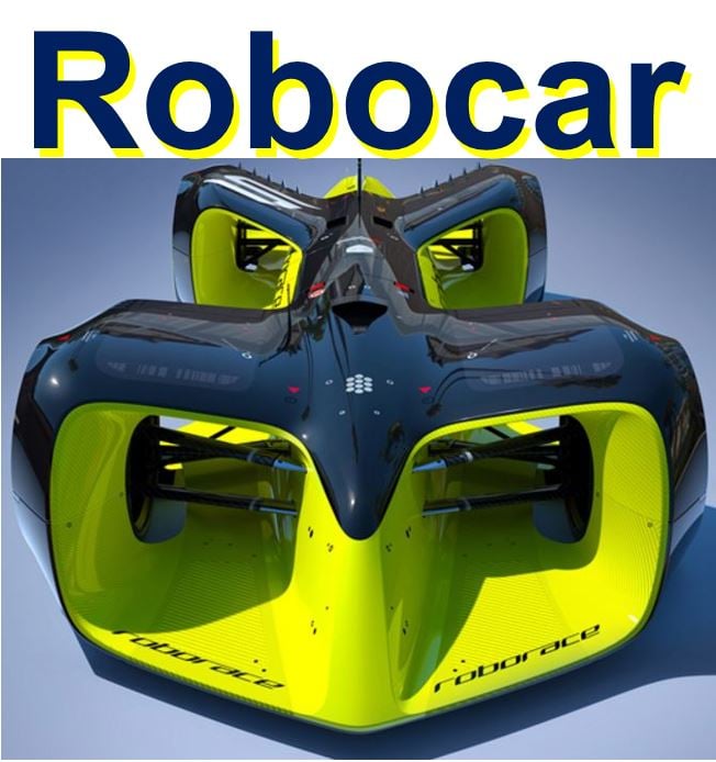 Robocar the Roborace car