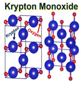 Scientists can make krypton monoxide Superman beware