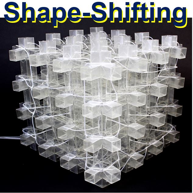 Shape shifting material