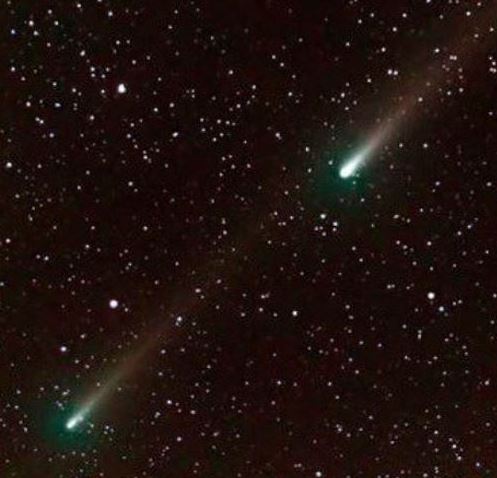 Two comets doing flyby in March 2016