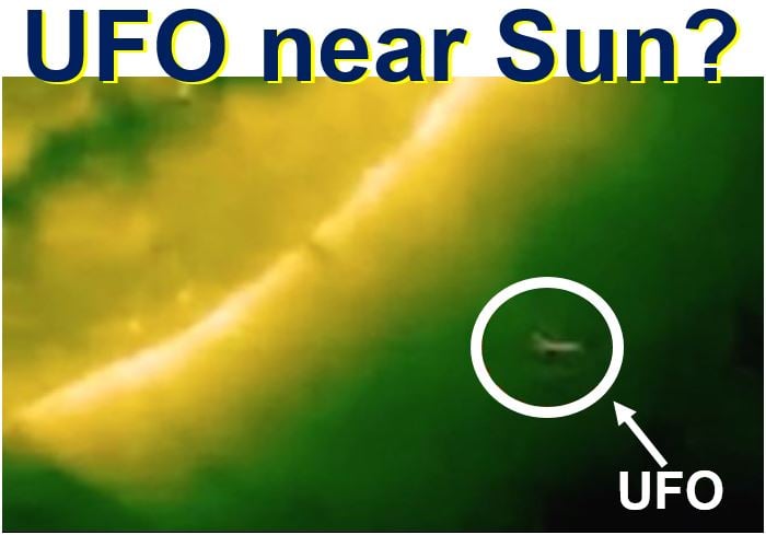 UFO near our Sun