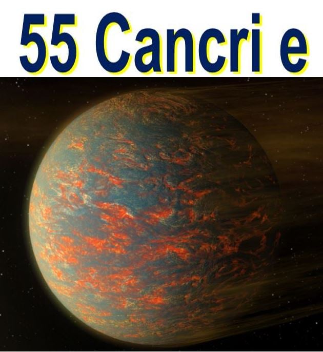 55 Cancri e heat map created