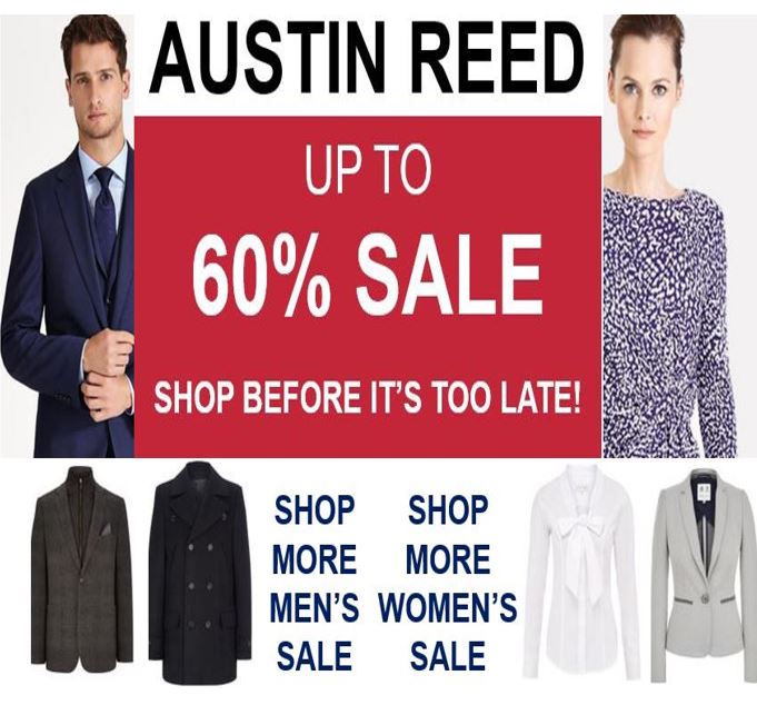 Austin Reed is selling at huge discounts