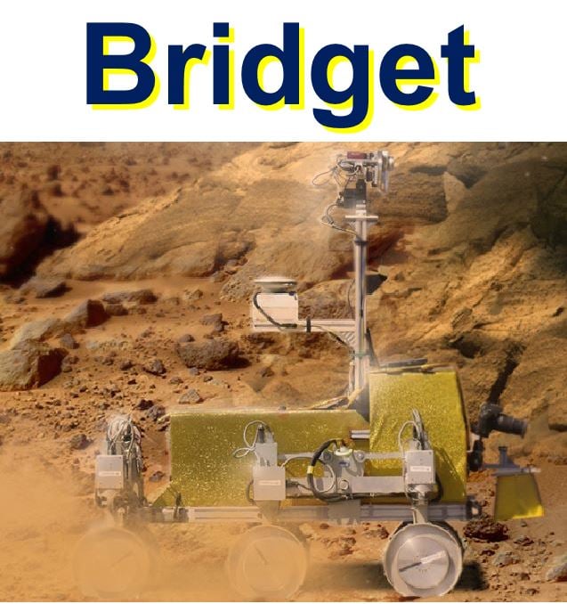 Bridget Rover to be controlled by Tim Peake