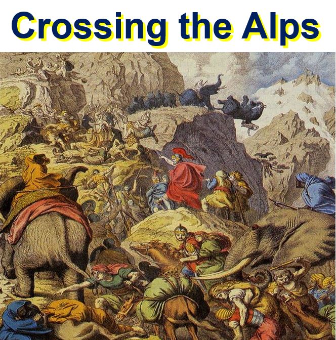 Hannibal Crossing the Alps