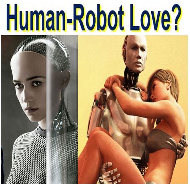 Human to robot love