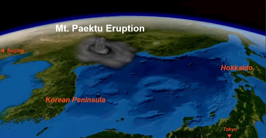 Mount Paektu Eruption