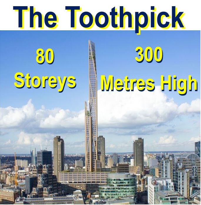 The toothpick timber skyscraper