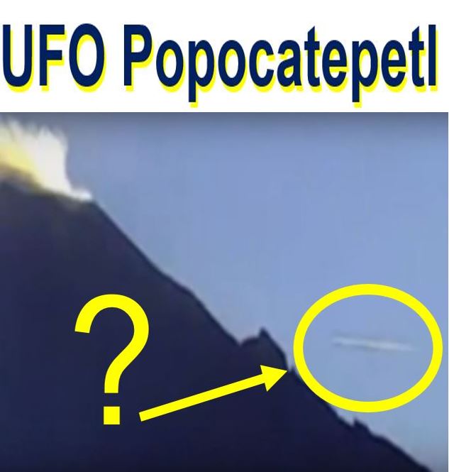 UFO at Mexican volcano