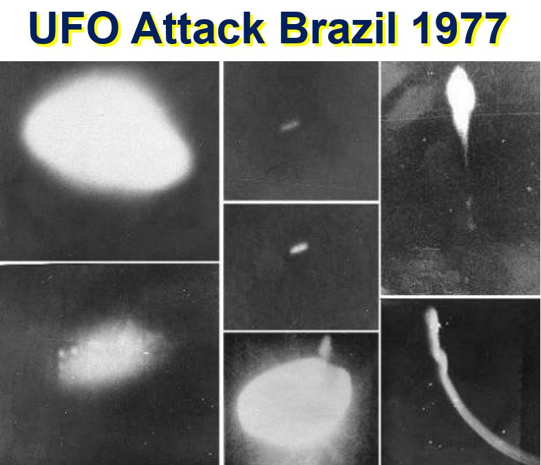 UFO attack Brazil 1977
