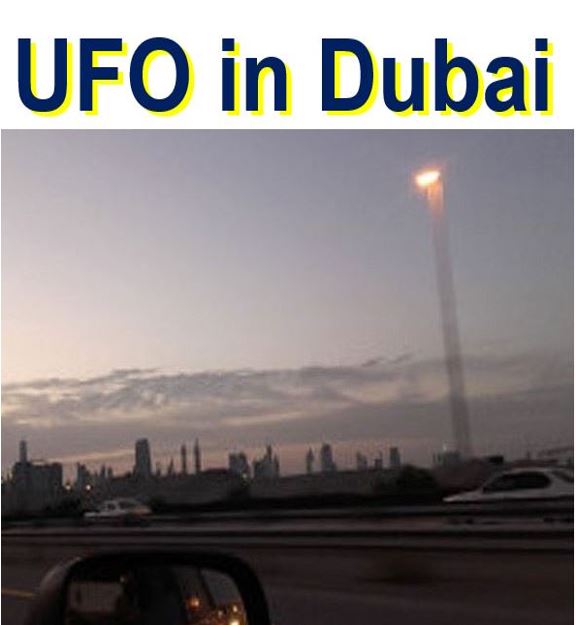UFO in Dubai