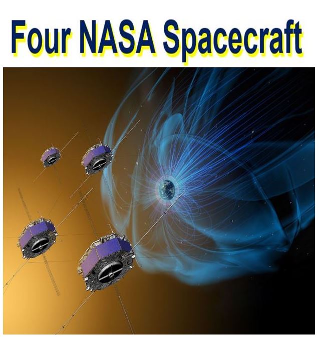 4 NASA spacecraft magnetic explosions