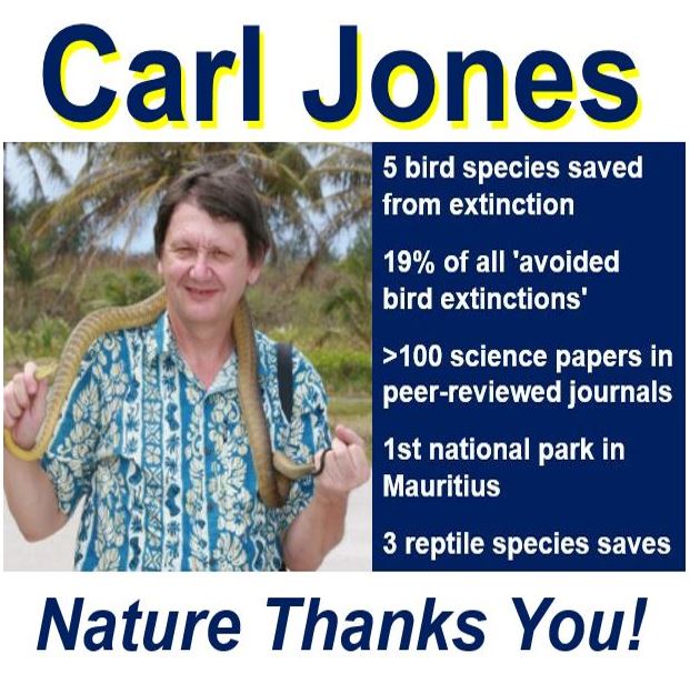 Carl Jones conservation biologist