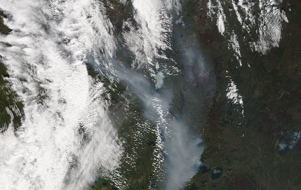 Ft McMurray Fire in Alberta in Canada