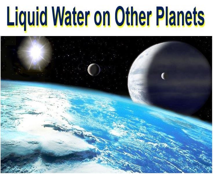 Liquid water on other planets