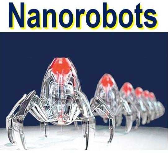 Nanorobots are super small