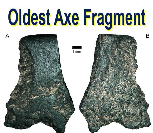 Oldest axe fragment ever discovered