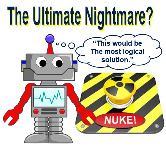 Ultimate nightmare robot nuclear button