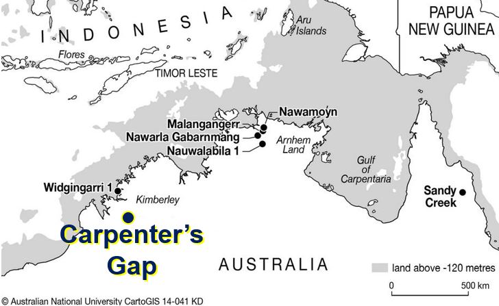 Where the ancient axe fragment was found