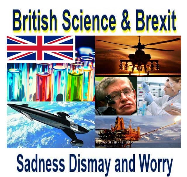 Brexit British Scientists Shock and Dismay