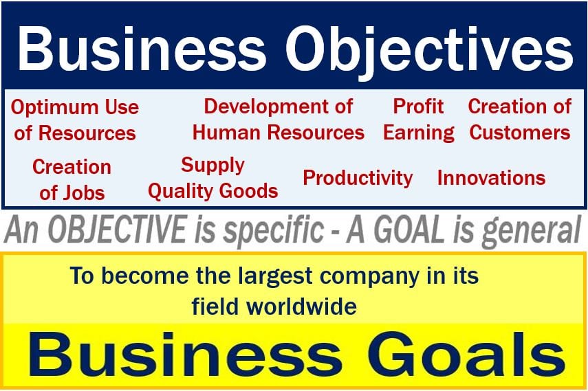 Business objective versus business goal - image