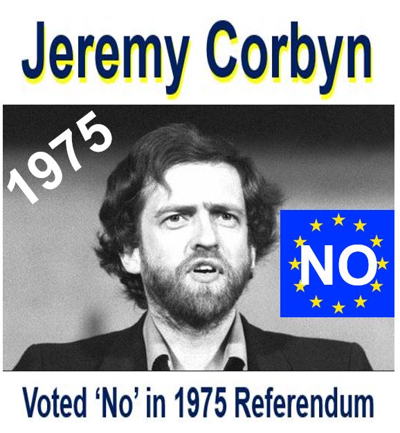Jeremy Corbyn 1975 referendum