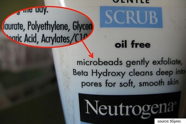 Many products have microbeads