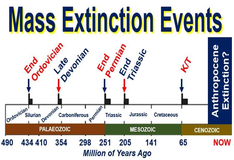 Mass extinction events