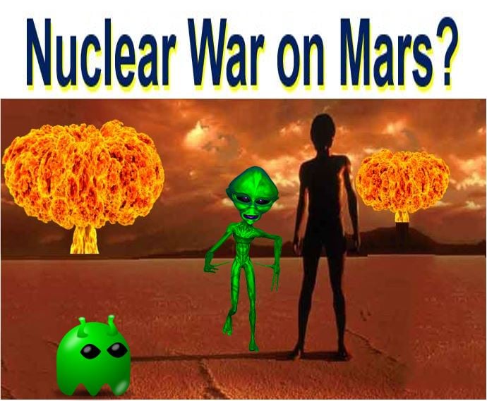 Nuclear War on Mars