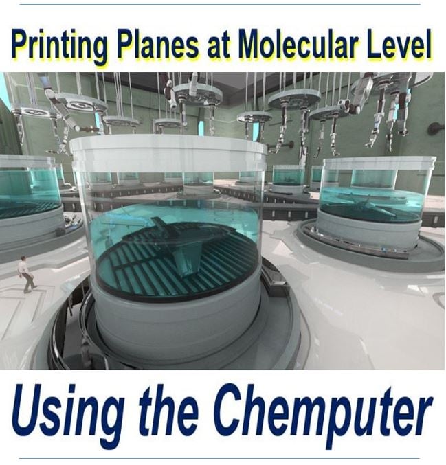 Chemputer printing aircraft at molecular level