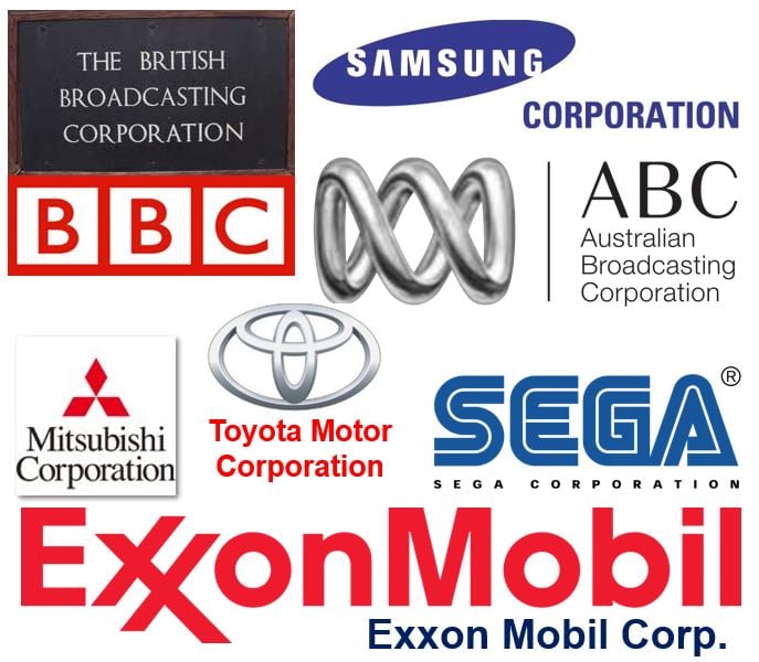 Companies corporations