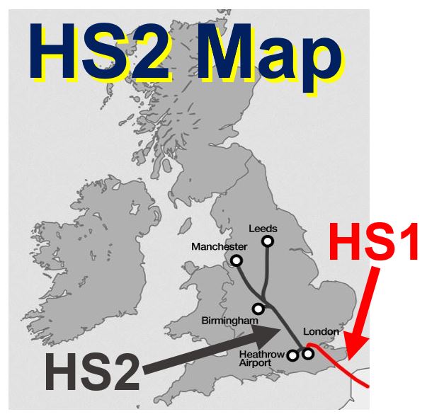 HS2 Map