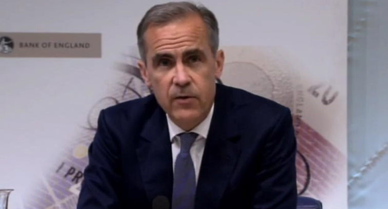 Mark Carney said the UK has entered a period of uncertainty and significant economic adjustment. 