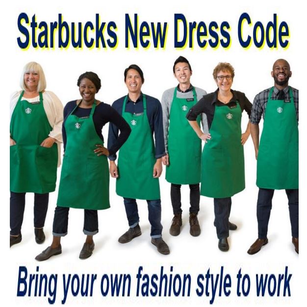 Starbucks new dress code