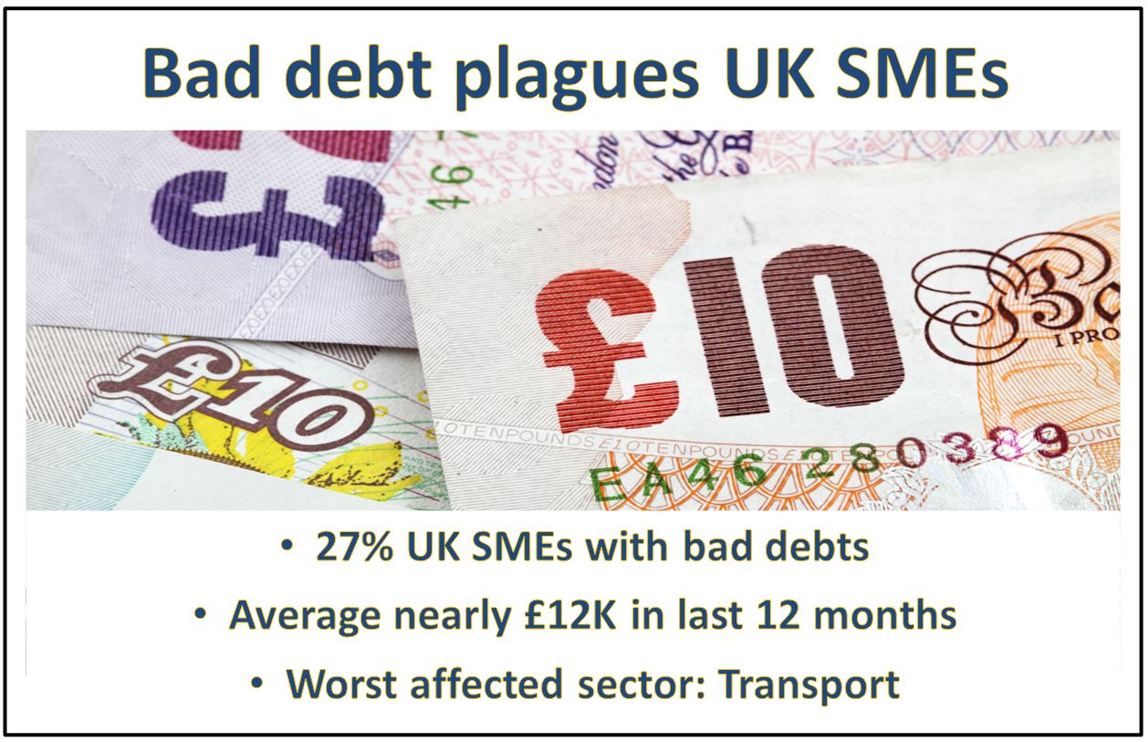 bad debt plagues UK SMEs