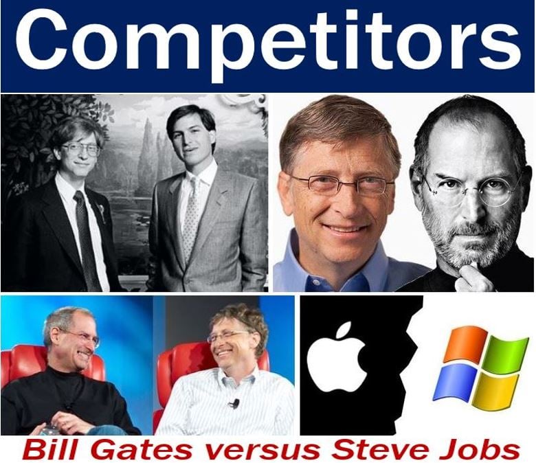 Bill Gates and Steve Jobs - Competitor image