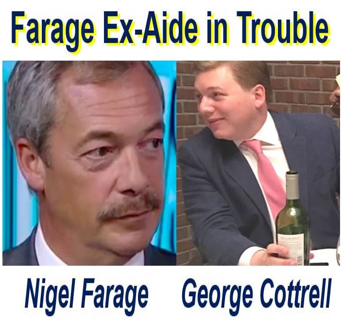 Ex aide of Nigel Farage George Cottrell arrested in USA