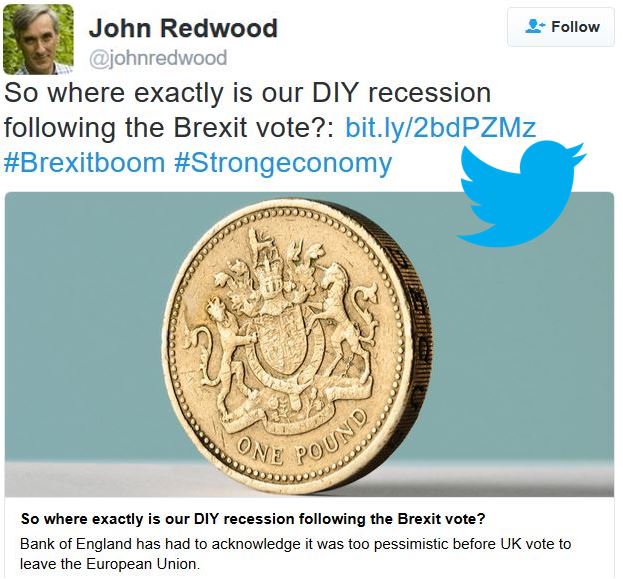 John Redwood Brexit comment