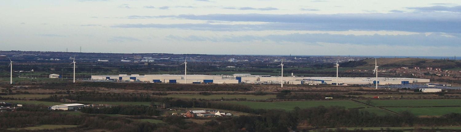 The Nissan plant in Sunderland