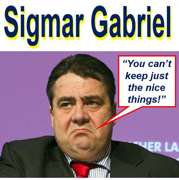 Sigmar Gabriel on Brexit