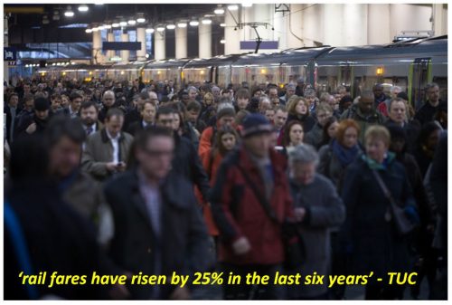 passengers at Euston