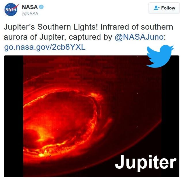 Jupiter Southern Lights