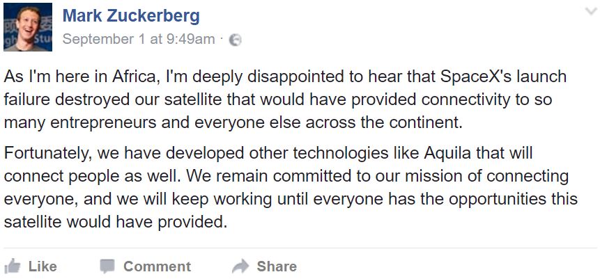 mark-zuckerberg-comment-on-rocket-explosion