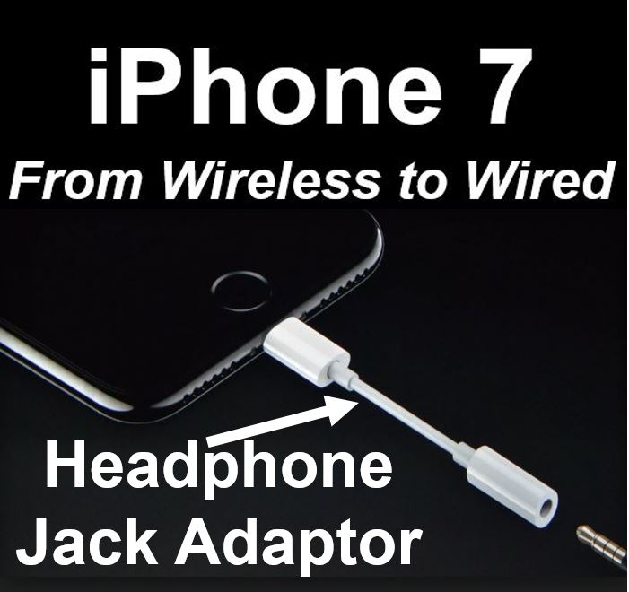 iPhone 7 wireless to wired