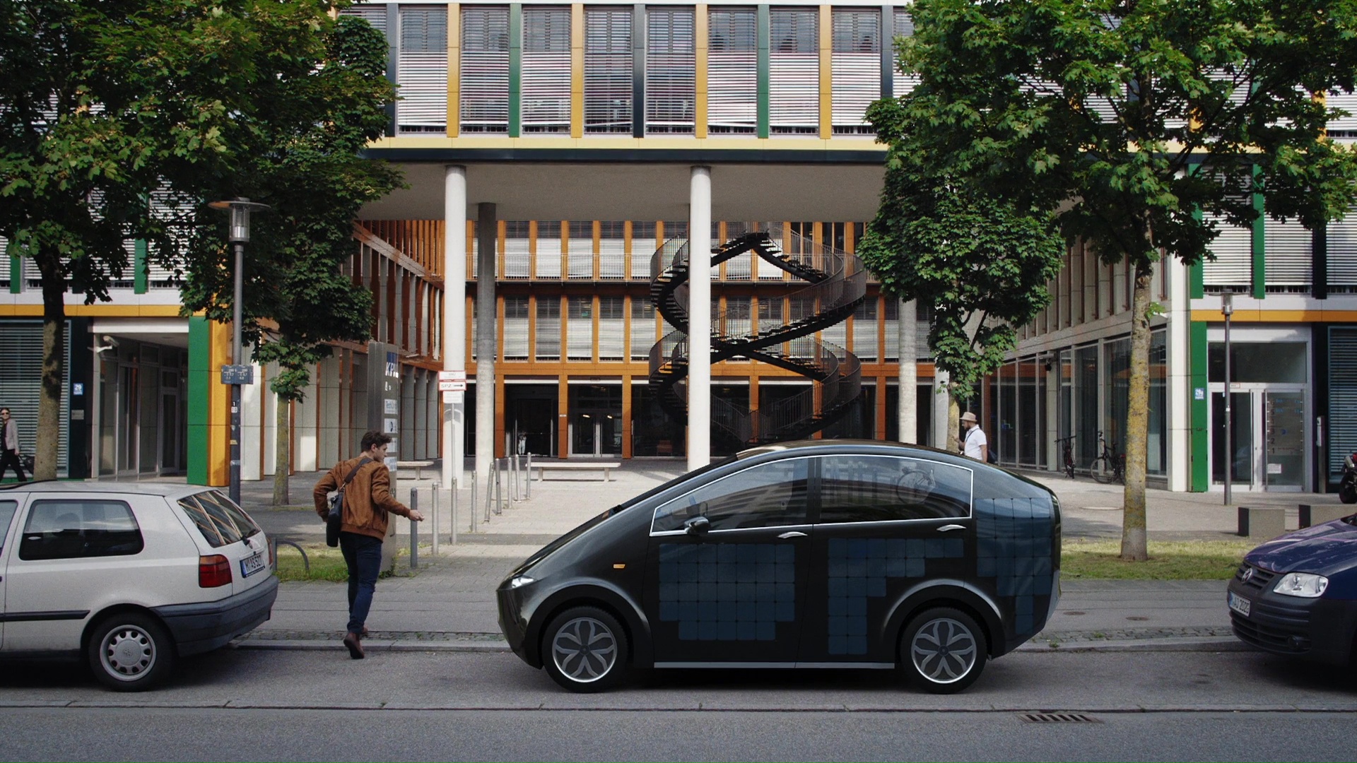 solar electric car Sion