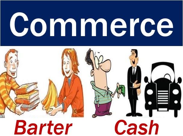 Commerce barter or cash - image