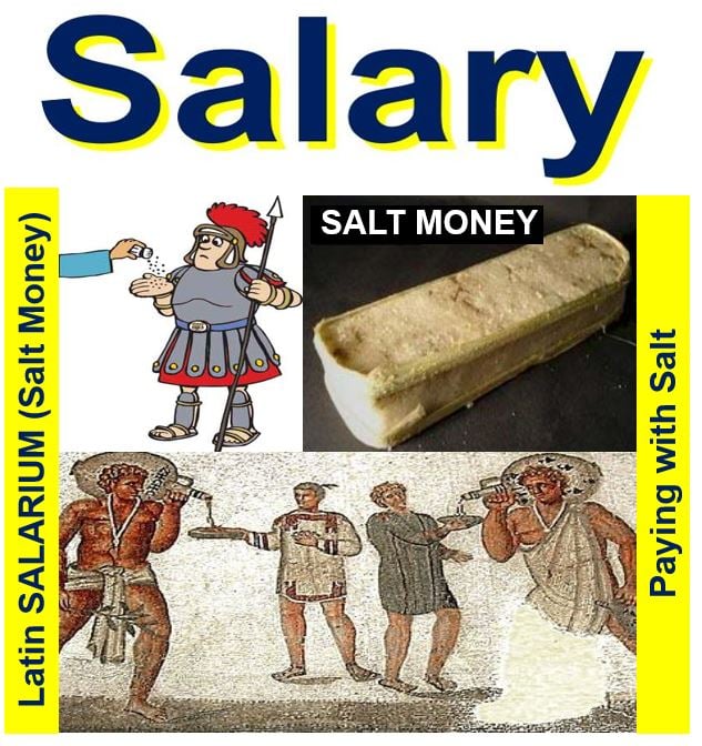 Salary - paying with salt