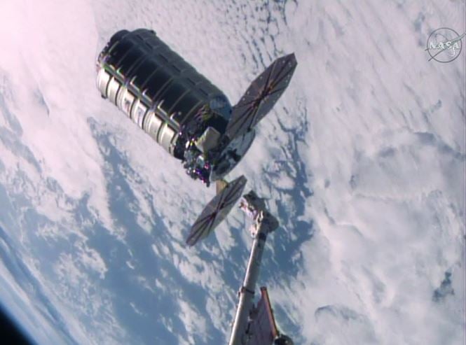 Cygnus fire in space experiment