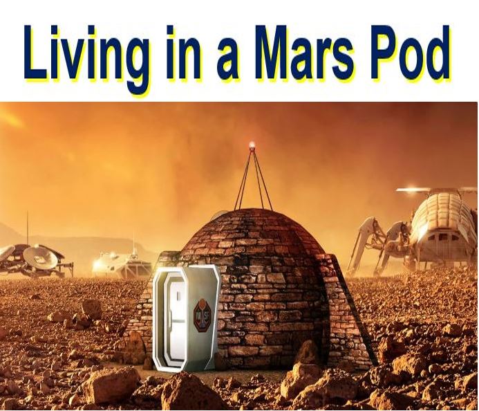 Living in a Mars home